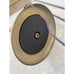 VTG 70s MCM Brass Adrustable Swing Pharmacy Reading Floor Lamp Working