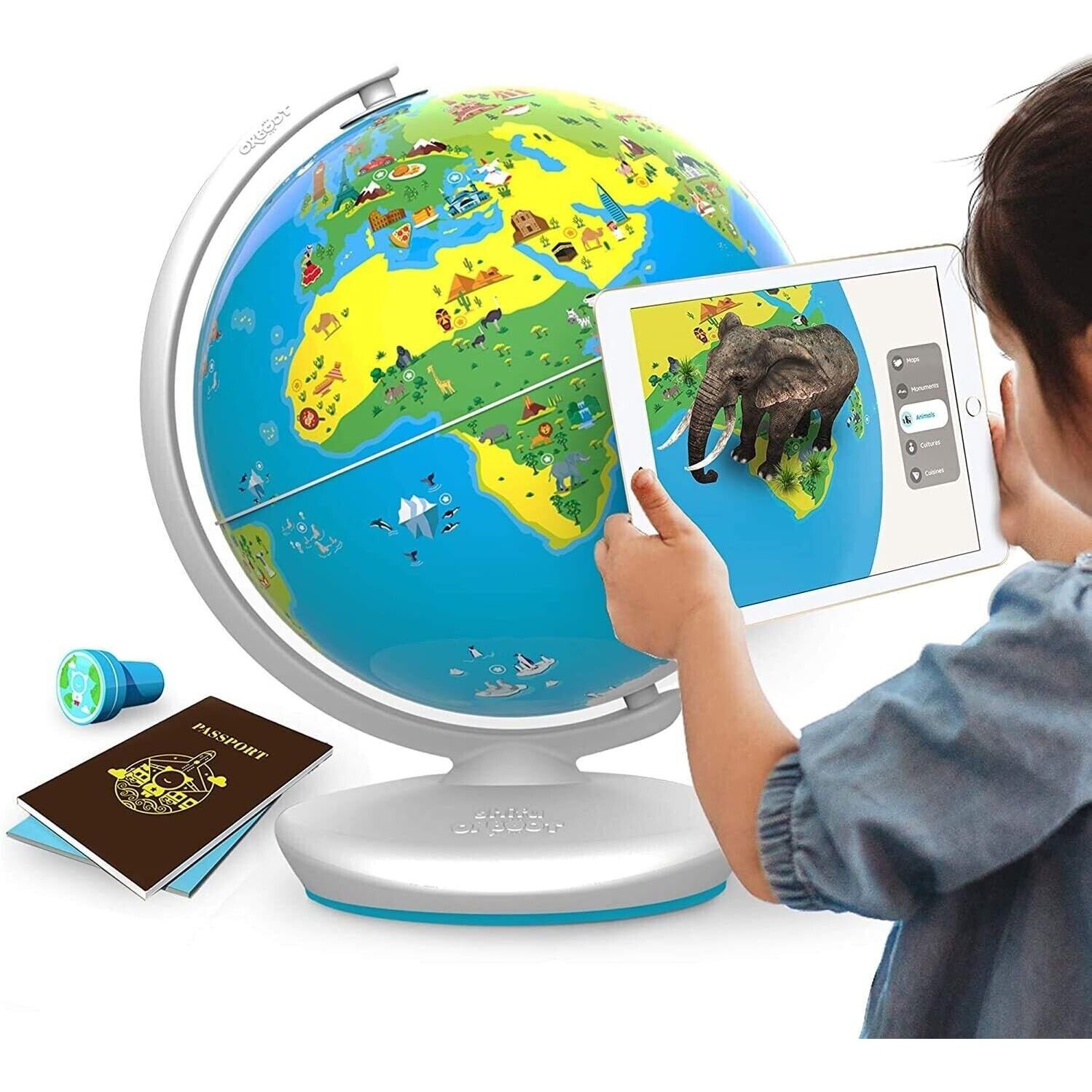 PlayShifu Orboot Earth: Interactive AR Globe for Kids, Ages 4-10