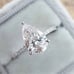 *SALE* Pear-cut Sapphire Engagement Ring Size 4,5,6,7,8,9