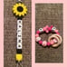 Custom pacifier clip & teething ring