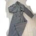 Dazzlin 2-way color lady coat light blue M