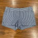 Blue striped J.Crew city fit shorts