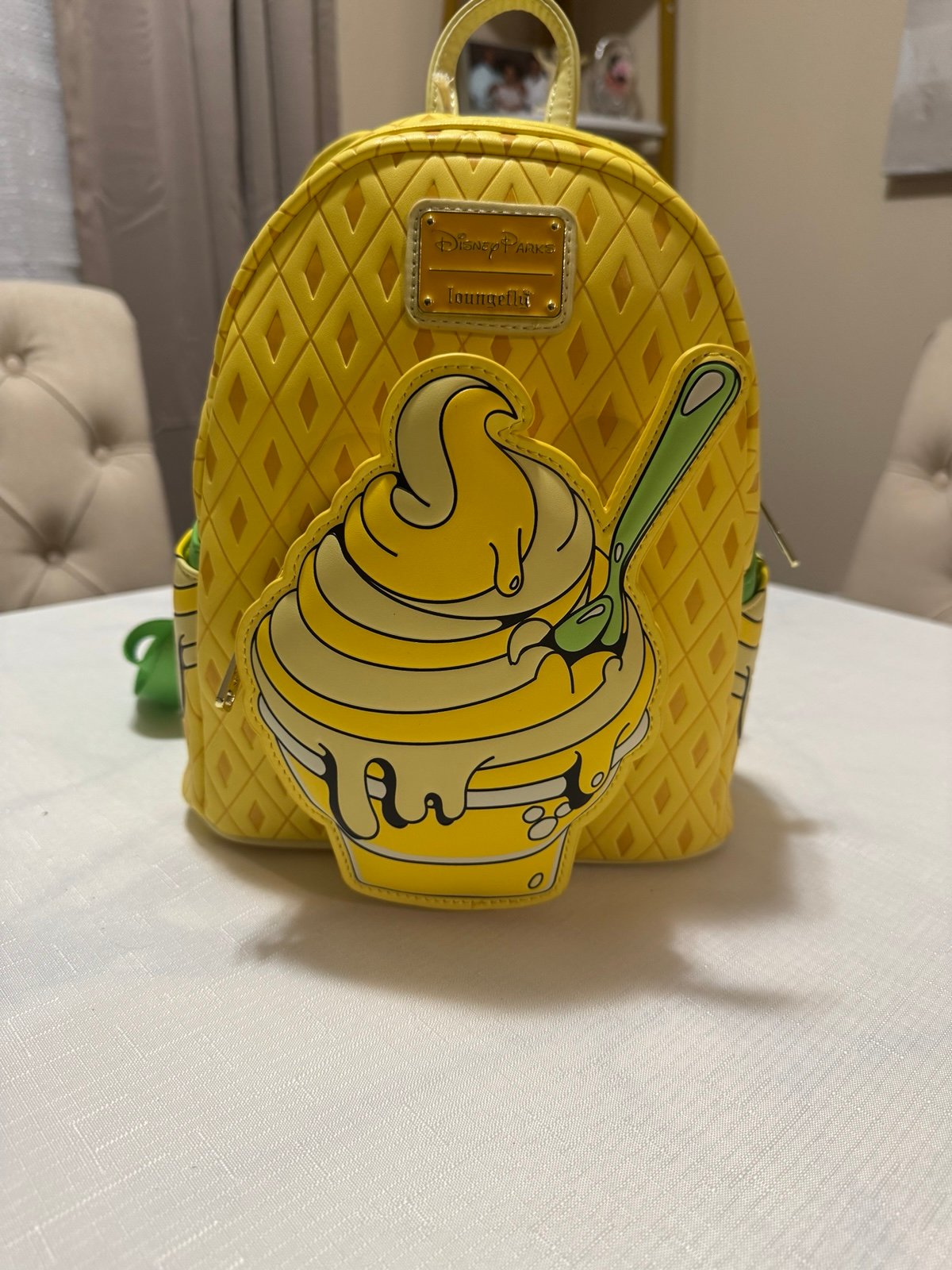 Loungefly X Disney Parks Eats Mickey Mouse Pineapple Dole Whip Mini Backpack