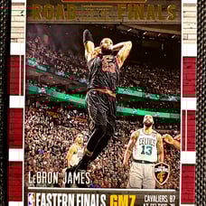 2018 Panini NBA Hoops Road to the Finals Conference /499 LeBron James #77 H026