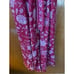 eShakti Wayward Fancies Floral Print Crepe Maxi Dress Red Size 12-14
