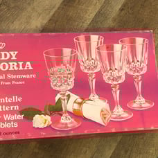 Crystal Water Goblets