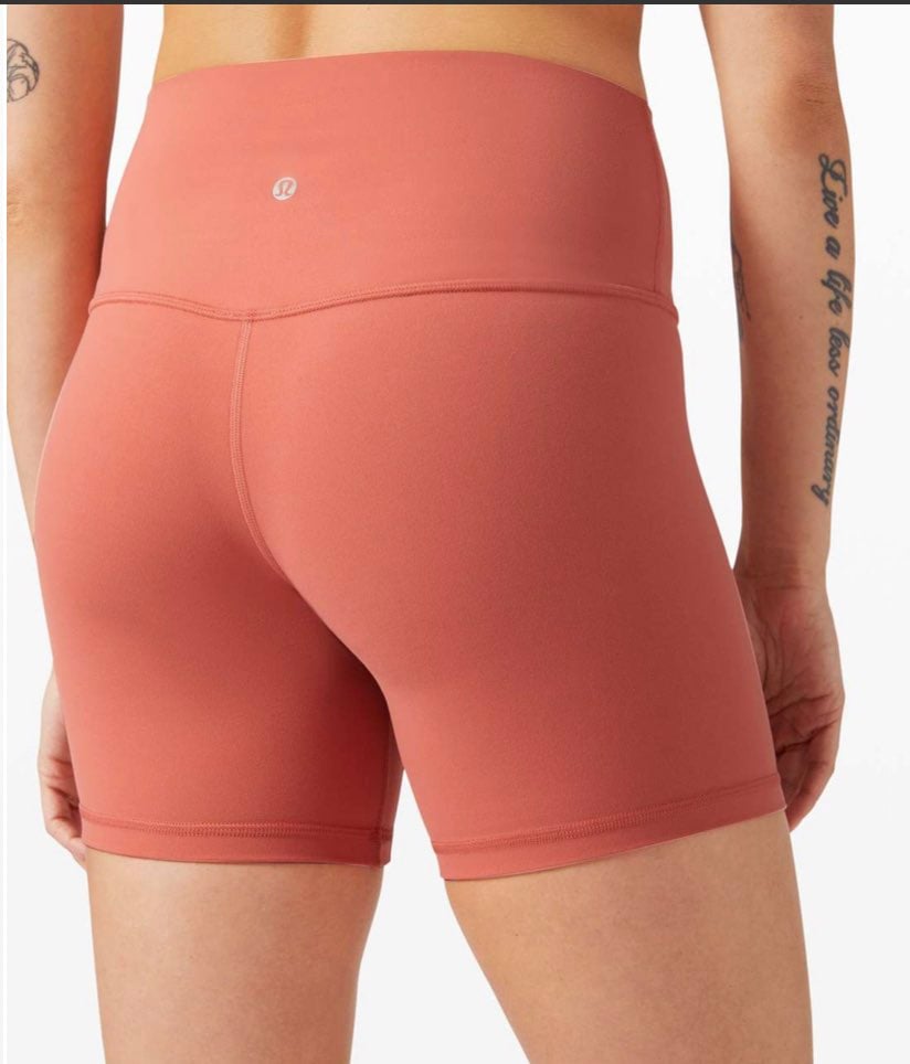 Lululemon Align Short *6 Rustic Coral