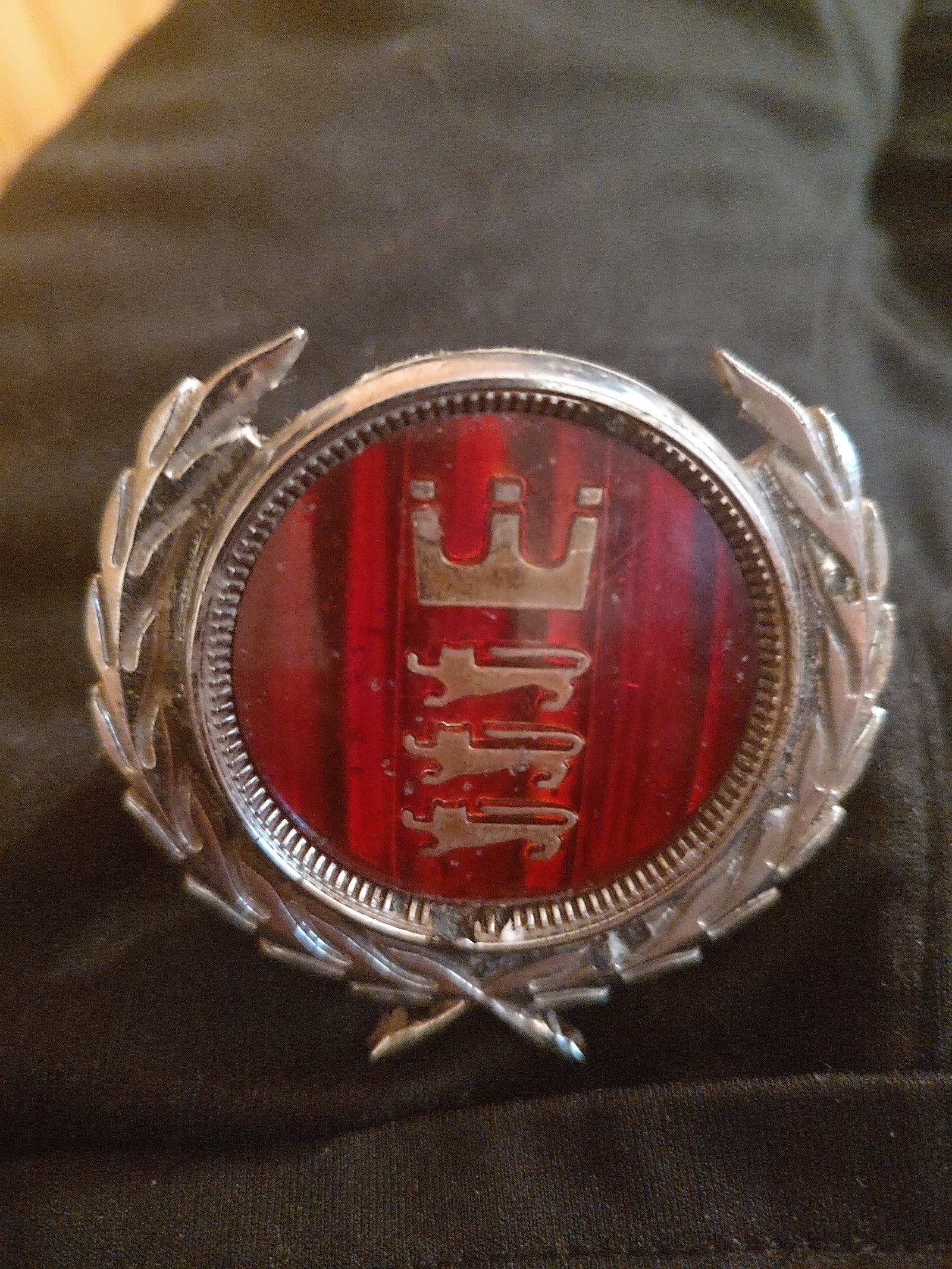 1972-1974 grand tourino hood ornament/emblem