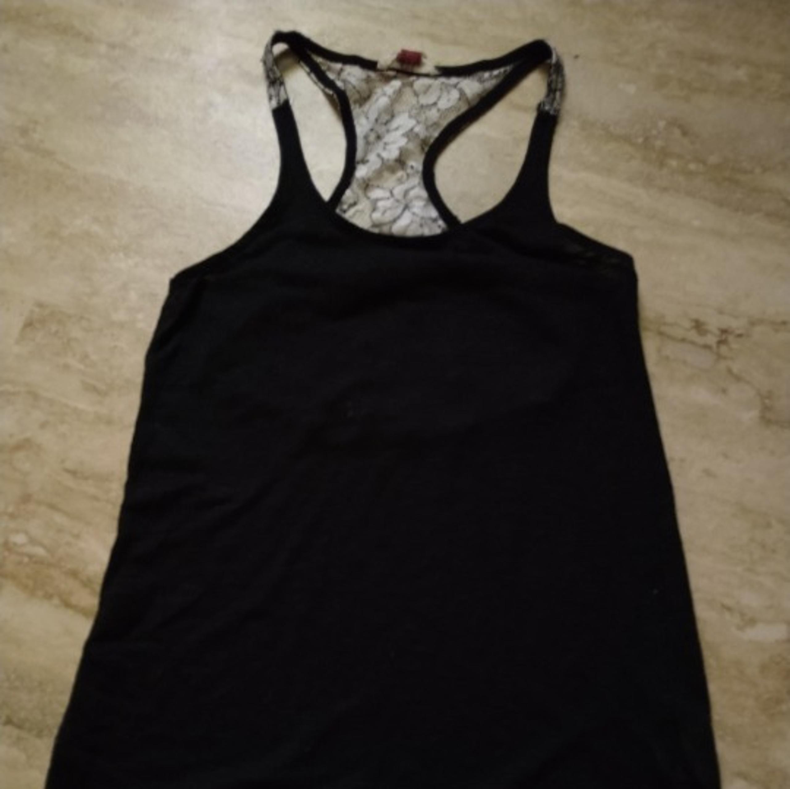 Black Lace Top (Sold as is)
