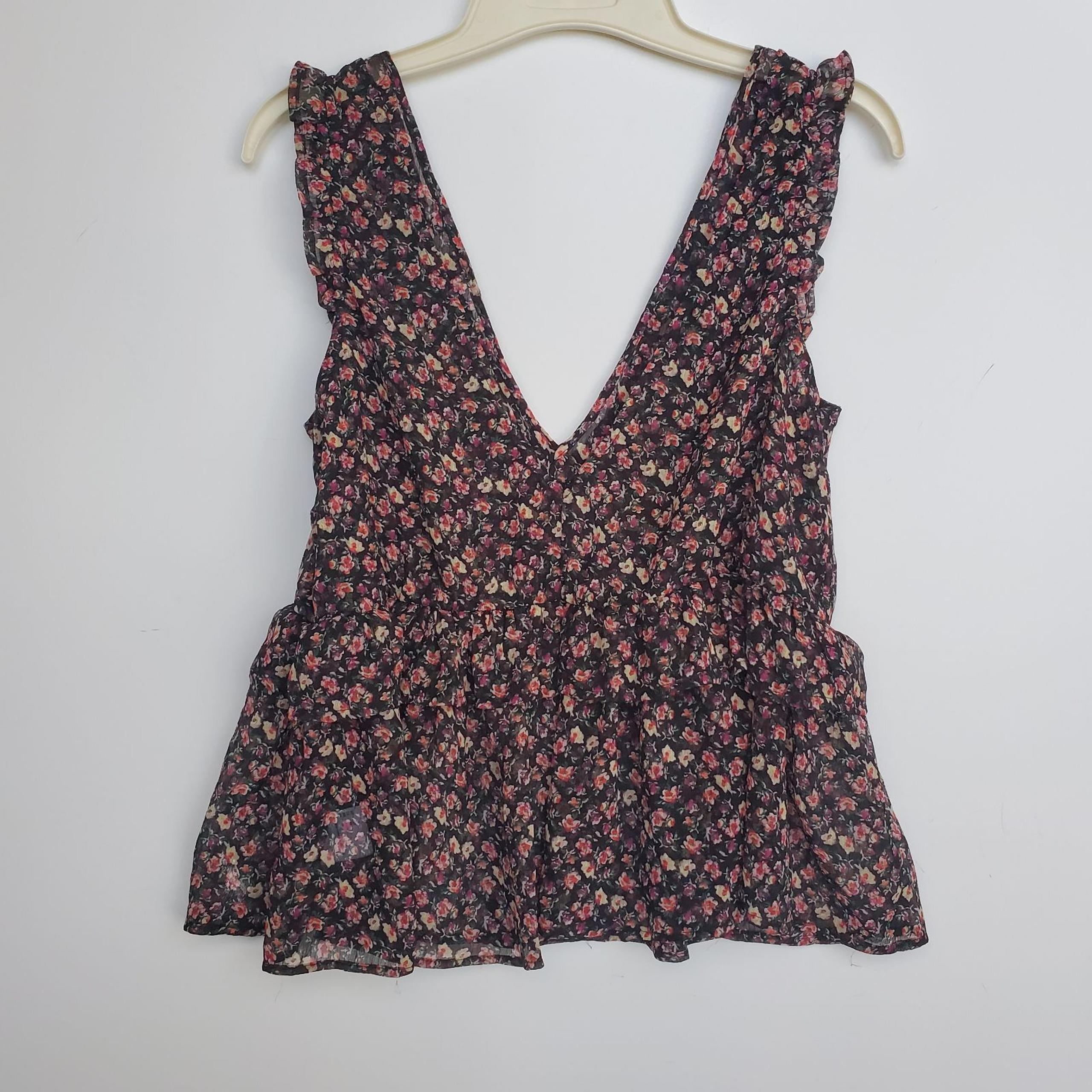 AMERICAN EAGLE Tank Top Peplum Size XS