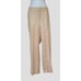 RALPH LAUREN TAN LINEN WIDE LEG TROUSERS TOASTED BARLEY 14W
