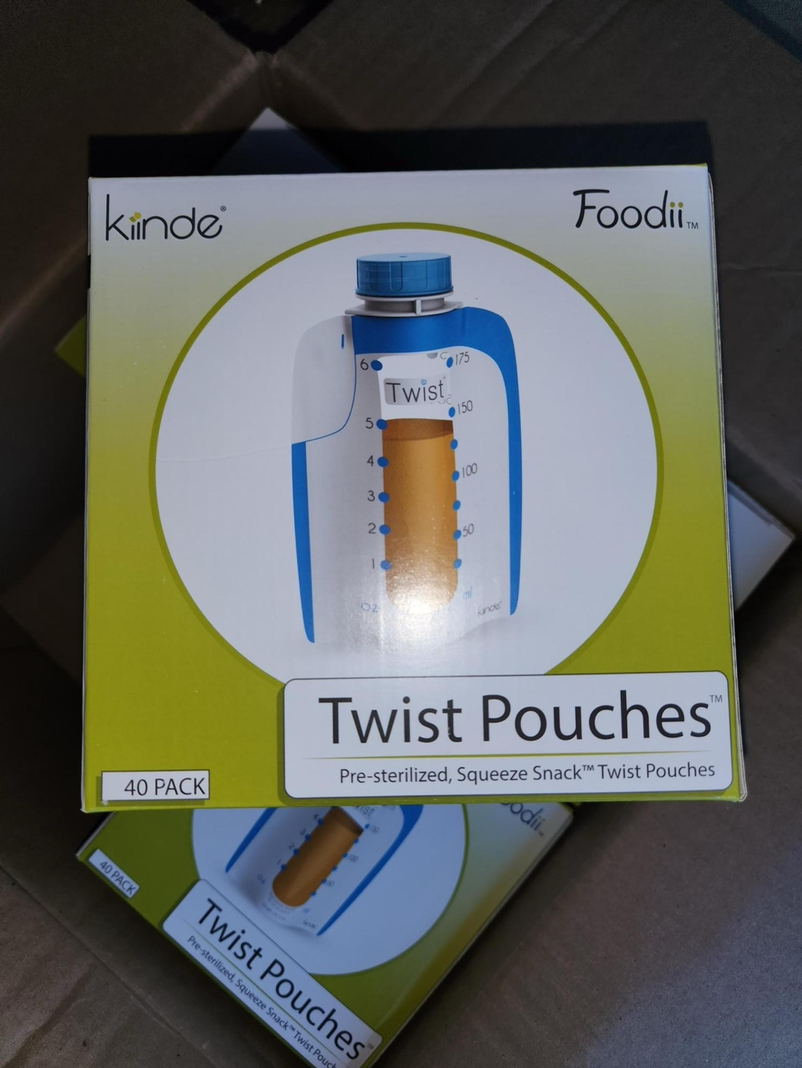 Kiinde twist pouches 3 BOXES ONLY