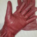 LRL Red Leather Gloves