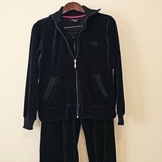 Velour Jogging Suit by Robert louis size small.