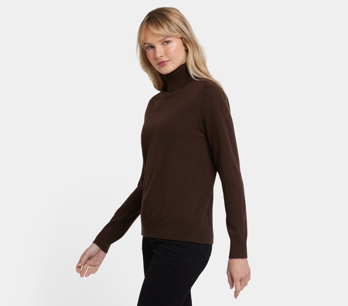 Eileen Fisher | 100% Cashmere Turtleneck Sweater Top