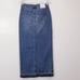 Express High Waisted Front Slit Maxi Denim Skirt