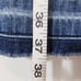 Express High Waisted Front Slit Maxi Denim Skirt