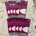 Satin strands Hair Extension Replacemen Tape Strips