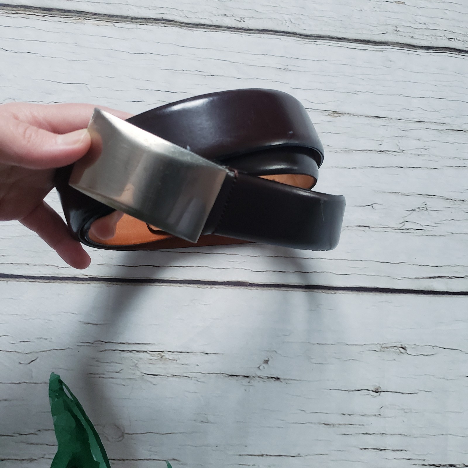 Brown Leather Belt 40