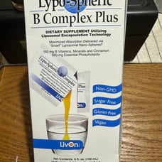 Livon labs lupine-spheric b complex plus NIB