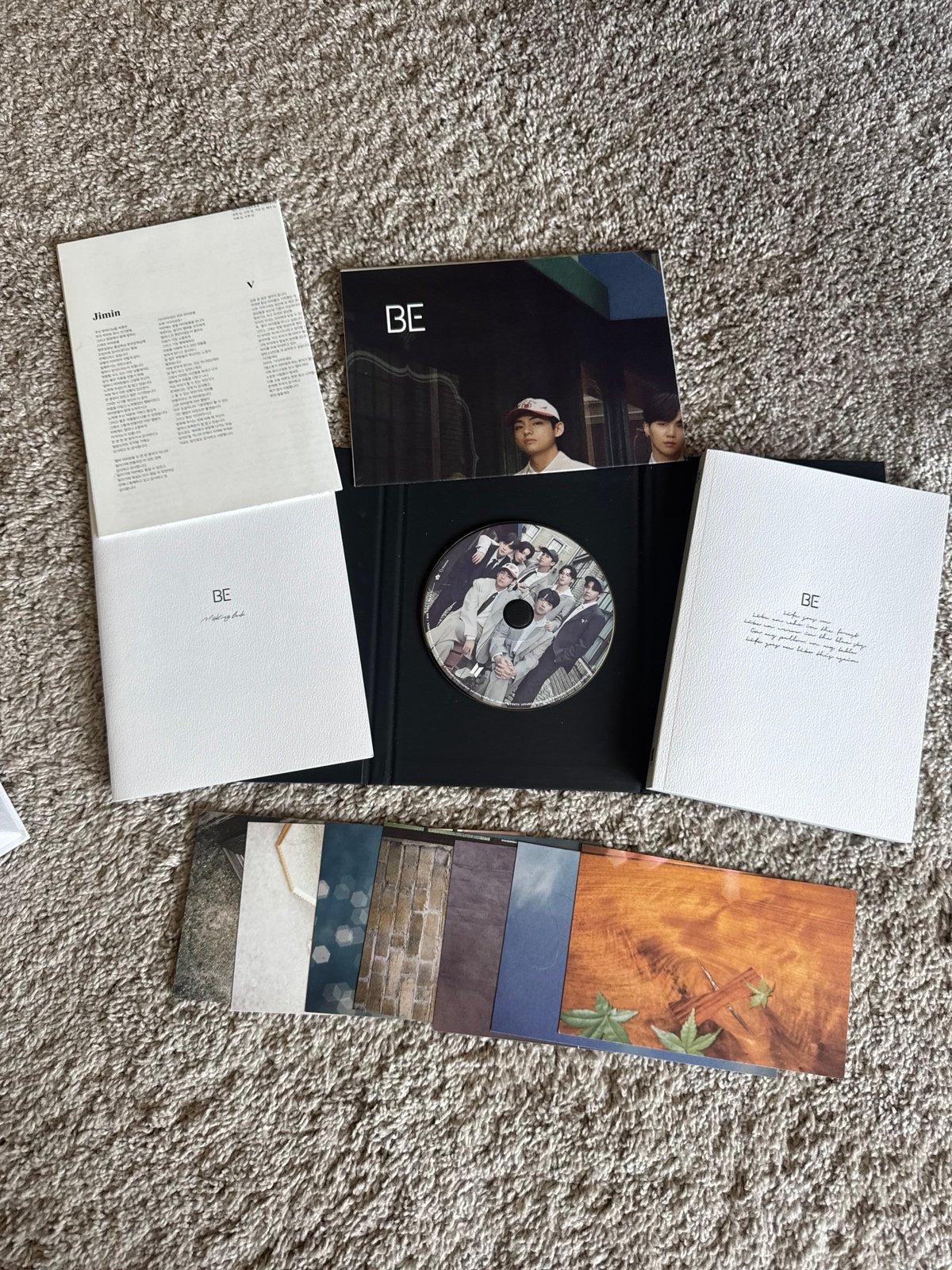 BTS BE Life Goes On Album - detail