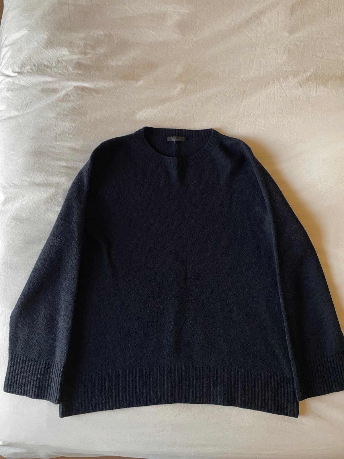Authentic THE ROW Sibem Wool Cashmere blend oversized crewneck Sweater