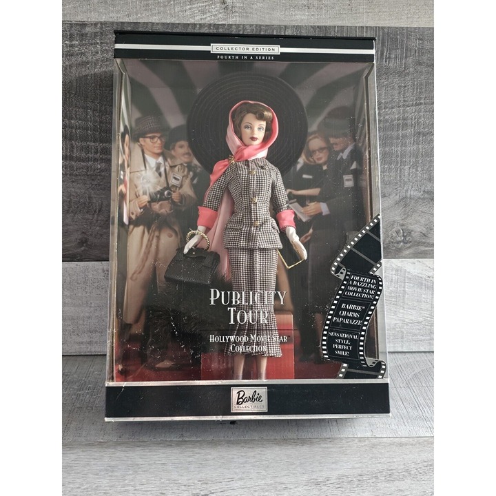 Collector Edition Barbie Publicity Tour Hollywood Movie Star Collection New