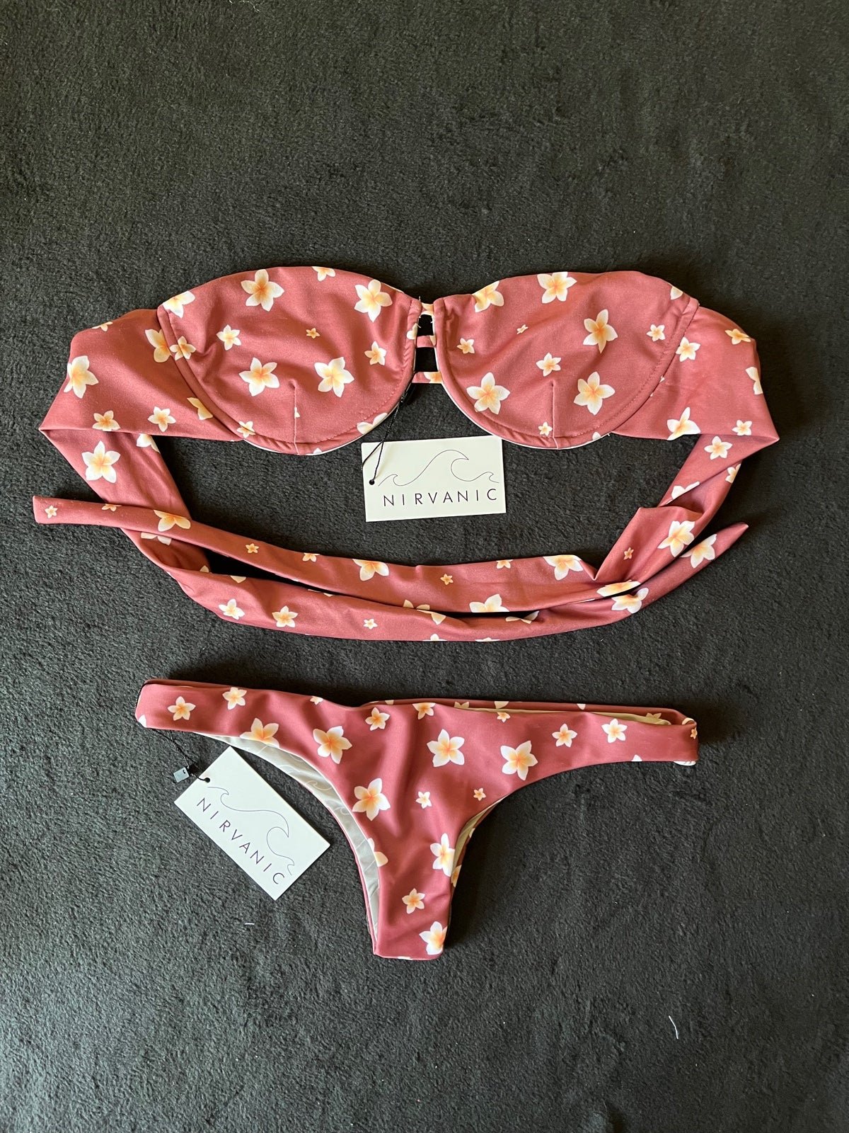 Nirvanic Clay Plumeria Bikini
