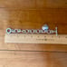 Judith Ripka Sterling Silver Link Bracelet with Heart Charm size 6.5”