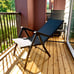 Adjustable Reclining Folding Chair