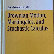 Brownian Motion, Martingales, and Stochastic Calculus, Le Gall, HC