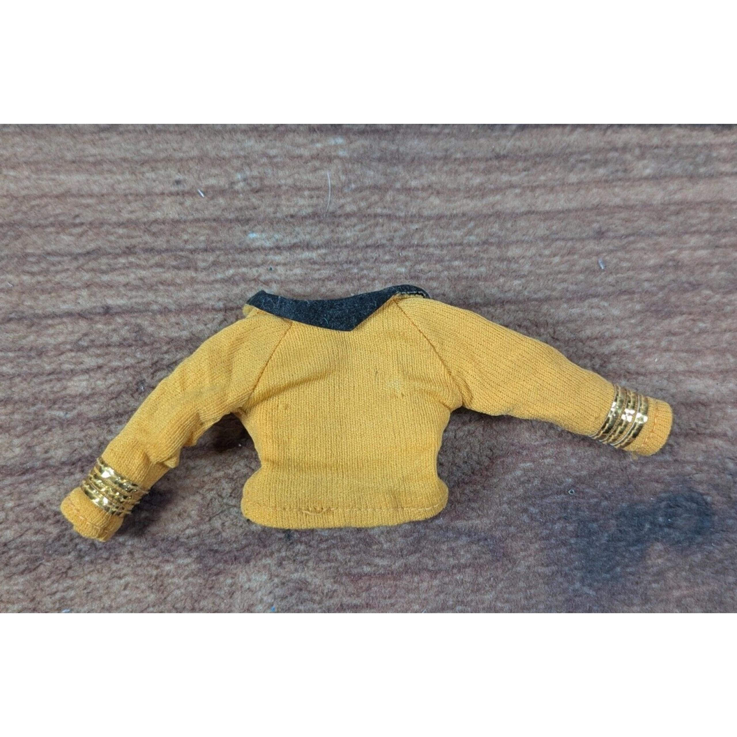 Vintage Mego Star Trek Captain Kirk Action Figure 1974 Yellow Shirt Only