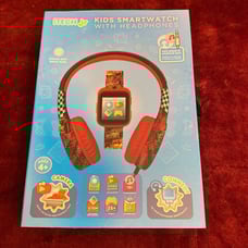New Boys Red Racing Smartwatch Set 4+