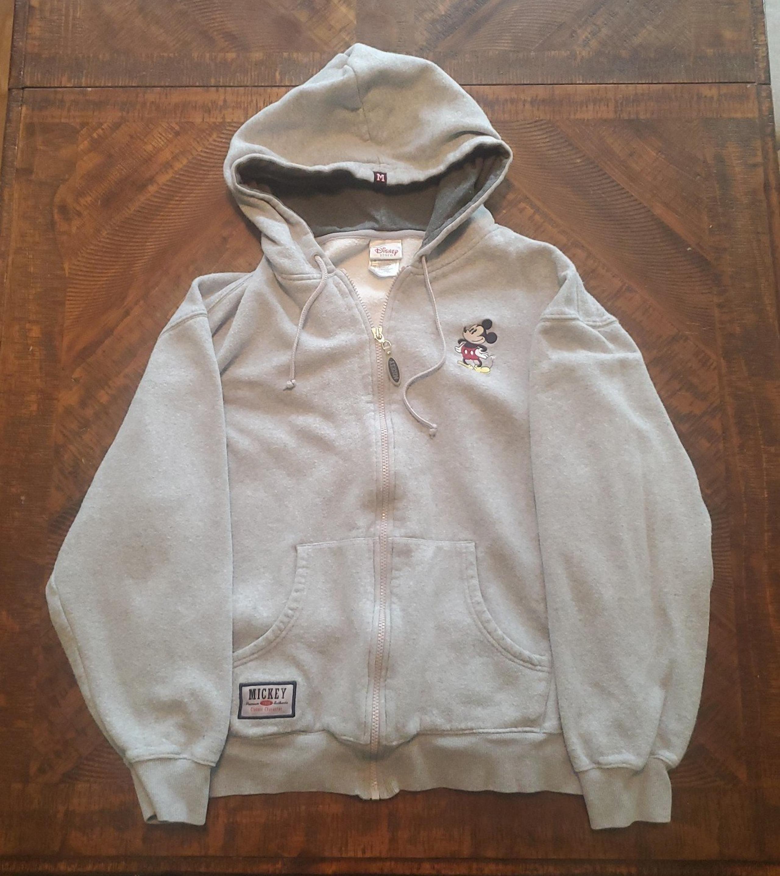 Vintage Disney Store Mickey Mouse zip up hoodie