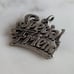 Womens Vintage Sterling Silver James Avery Special Friend Charm 2.3g E4678