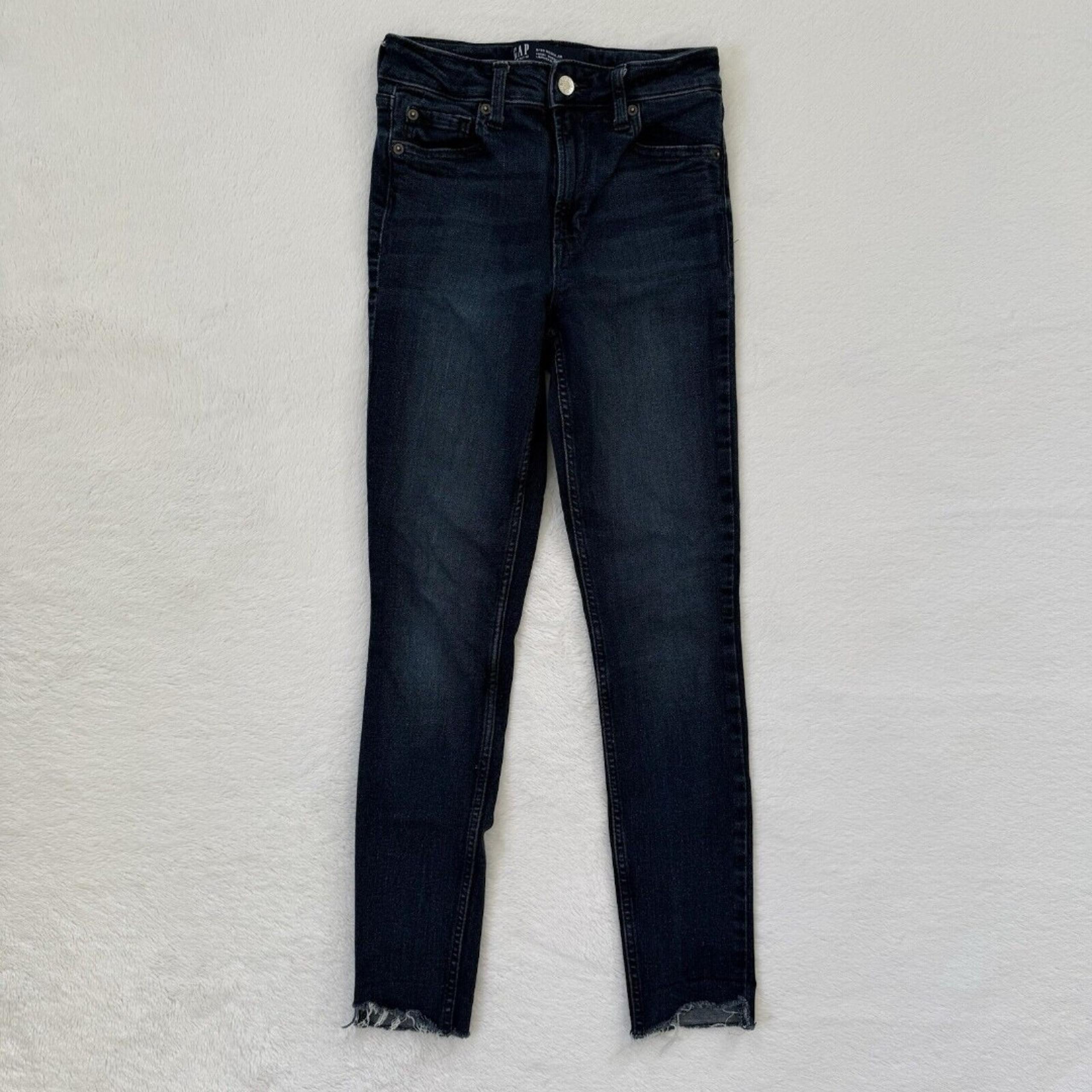 Gap Denim Women’s High Rise Universal Legging Skinny Jeans Dark Wash Size 25