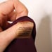ALEXIS Kendall Ruffle Wide Leg Jumpsuit Strapless Full Length in Plum Women's XS