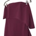 ALEXIS Kendall Ruffle Wide Leg Jumpsuit Strapless Full Length in Plum Women's XS