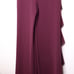 ALEXIS Kendall Ruffle Wide Leg Jumpsuit Strapless Full Length in Plum Women's XS