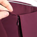 ALEXIS Kendall Ruffle Wide Leg Jumpsuit Strapless Full Length in Plum Women's XS