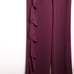 ALEXIS Kendall Ruffle Wide Leg Jumpsuit Strapless Full Length in Plum Women's XS