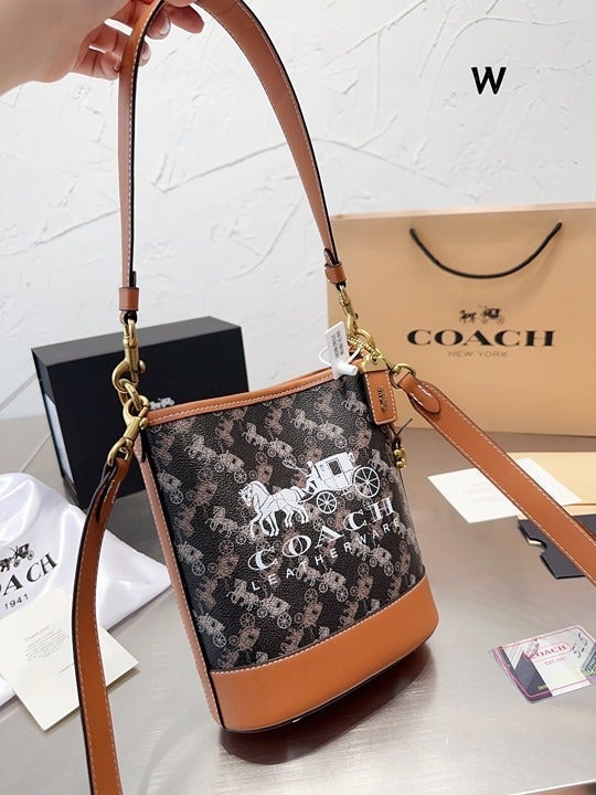 Coach bucket bag