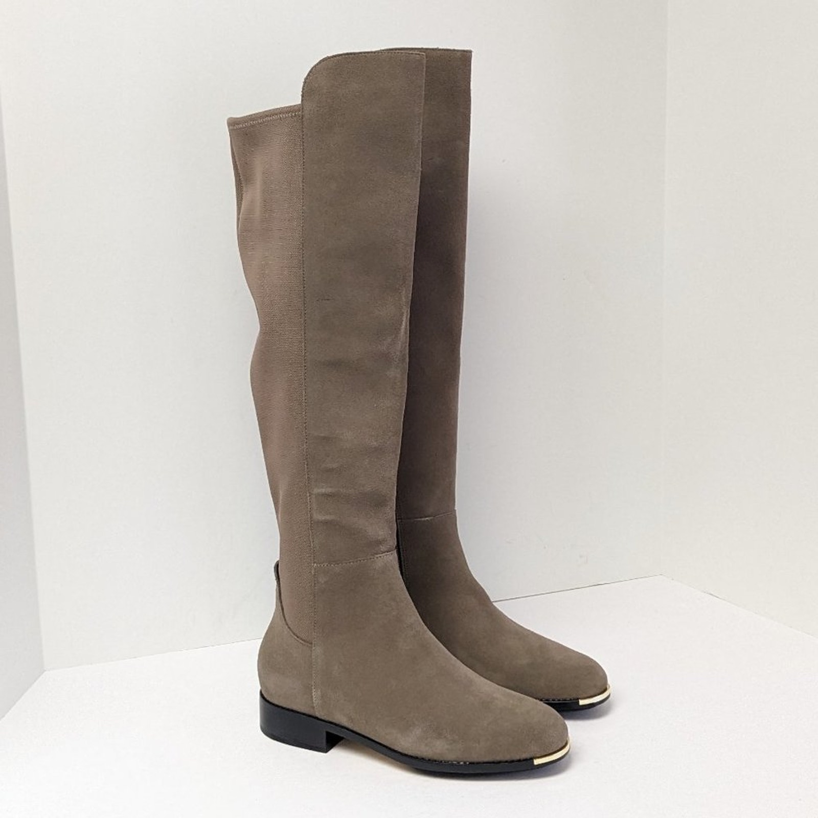 Cole Haan Grand Ambition Huntington Boots, Walnut Suede, Women's 7 M