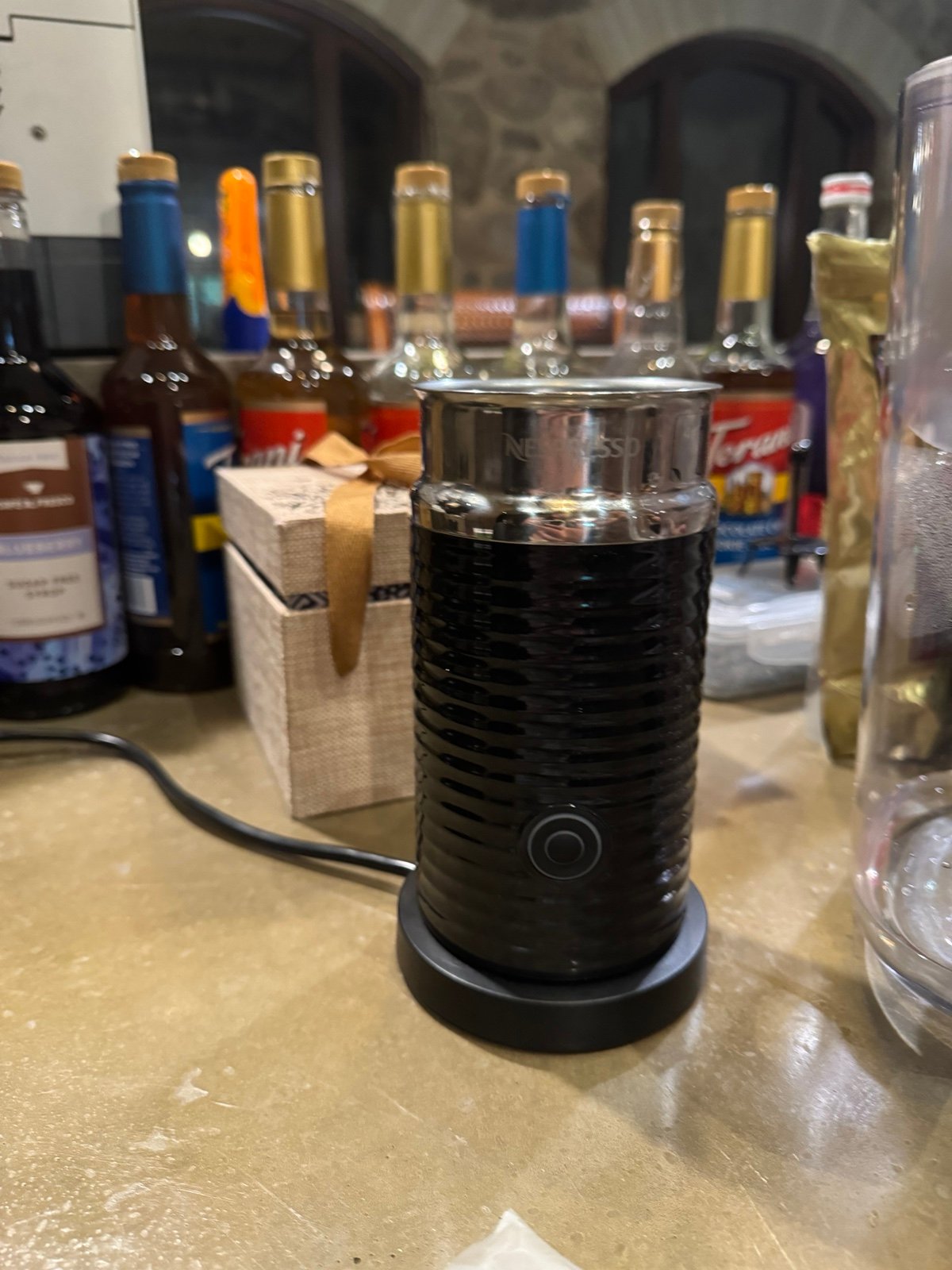 nespresso milk frother