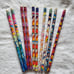 Lisa Frank Bundle of 10 Pencils