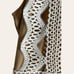 Lucy Paris White Scalloped Lace Sleeveless Sheath Mini Dress Size Medium