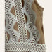 Lucy Paris White Scalloped Lace Sleeveless Sheath Mini Dress Size Medium