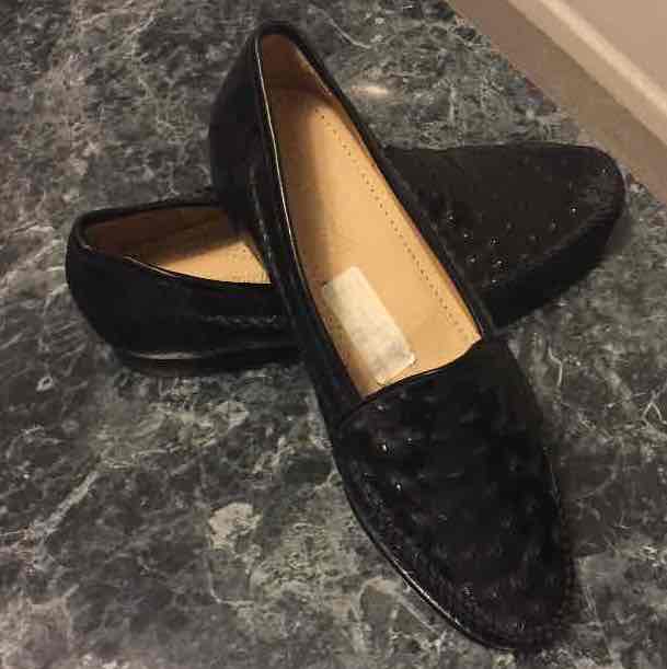 Mario campatelli vamp black mens shoes