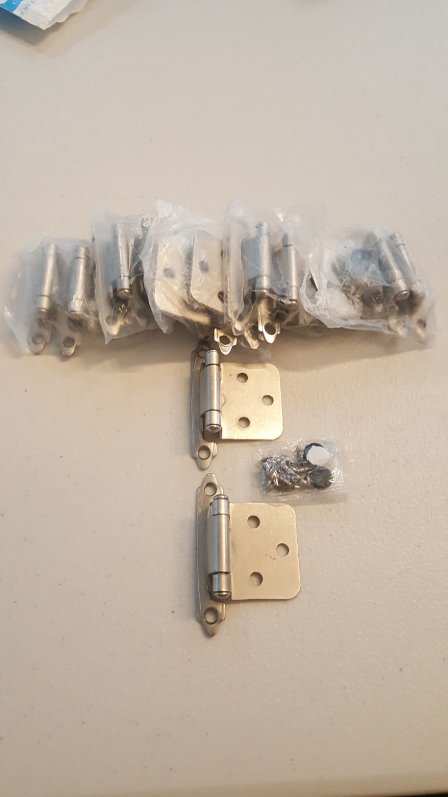 12 pack(2) New traditional overlay hinge