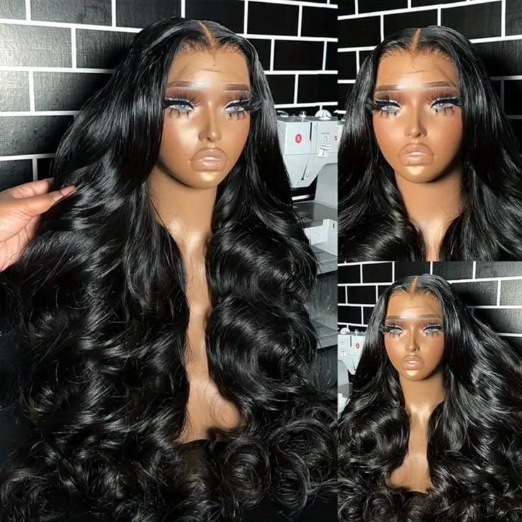 28 Inch human hair wig for women